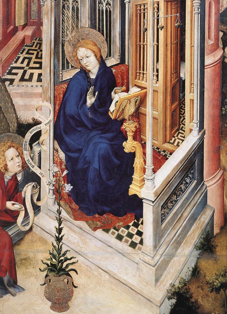 The Annunciation (detail)